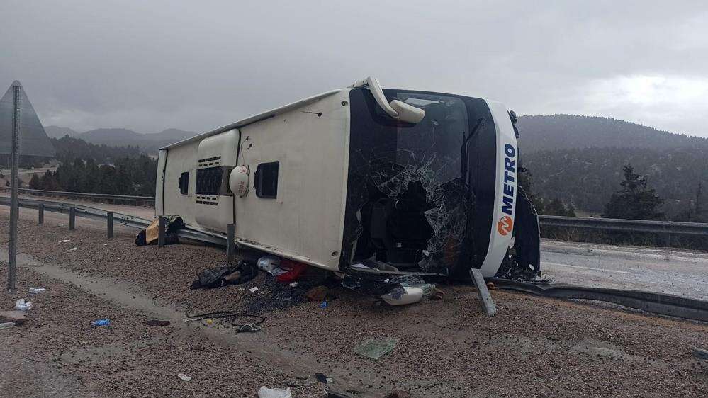 Konya’daki otobüs kazası nasıl yaşandı? Yolculardan biri anlattı 8